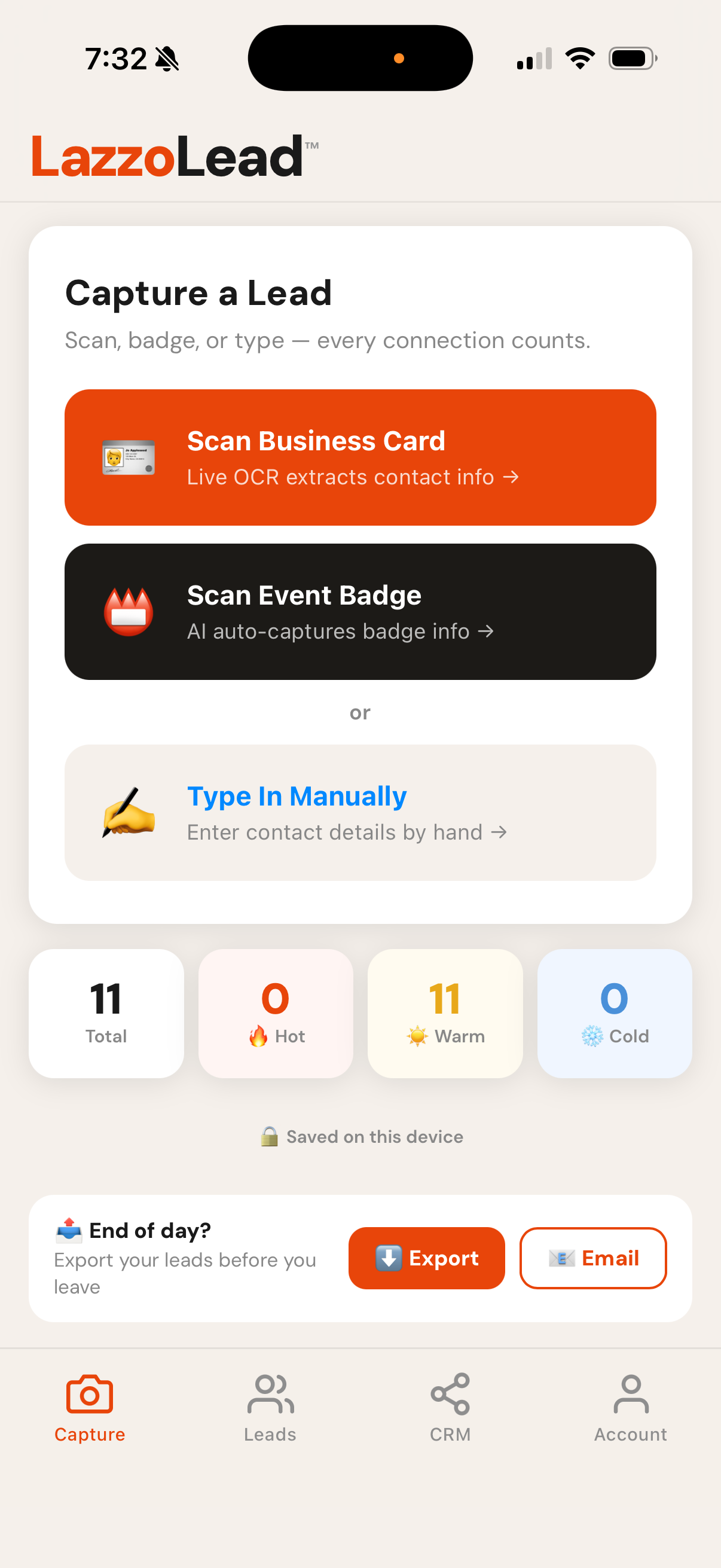 LazzoLead Capture Tab